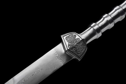 Handmade Phantom Sword Damascus Steel One-piece forging