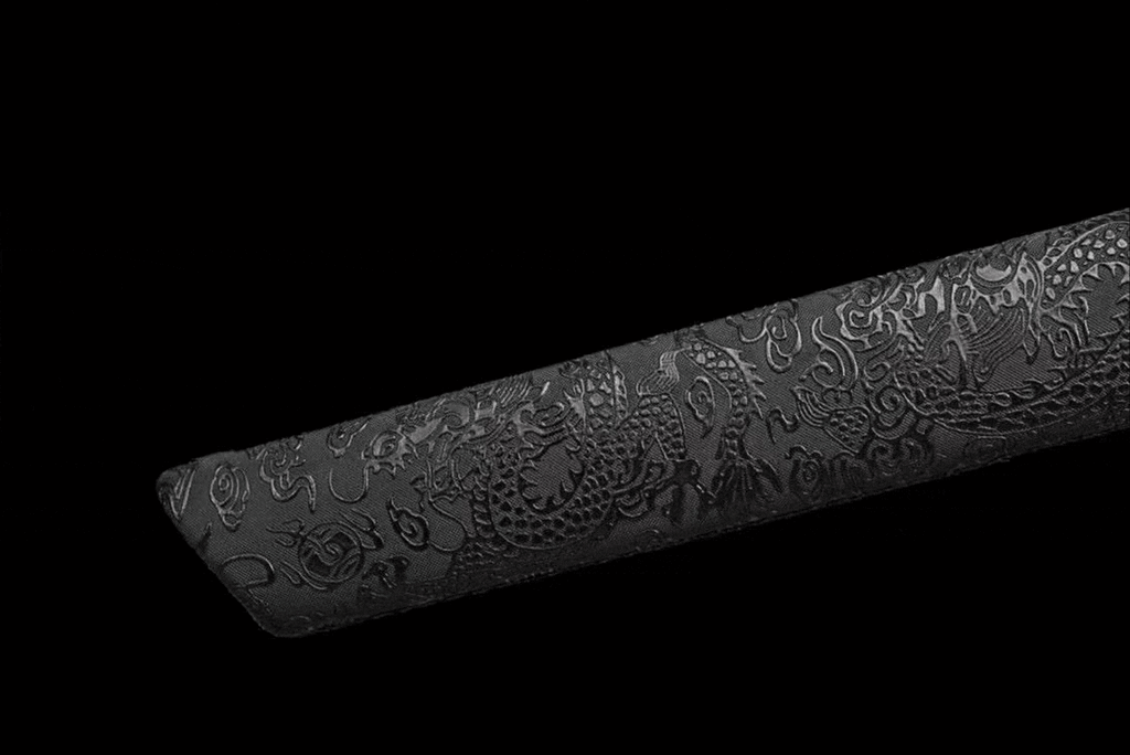 Handmade Red Wolf Chinese Sword With Red Blade