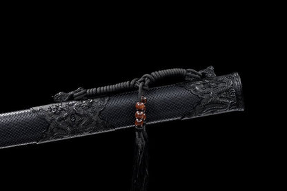 Handmade Top of all ghosts High Manganese Steel Chinese Sword With Double Slot