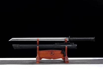 Handmade Top of all ghosts High Manganese Steel Chinese Sword With Double Slot