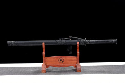 Handmade Top of all ghosts High Manganese Steel Chinese Sword With Double Slot