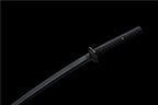 High-performance Japanese Tachi Odachi Sparrow High Manganese Steel Black Blade