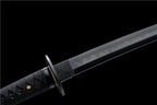 High-performance Japanese Tachi Odachi Sparrow High Manganese Steel Black Blade