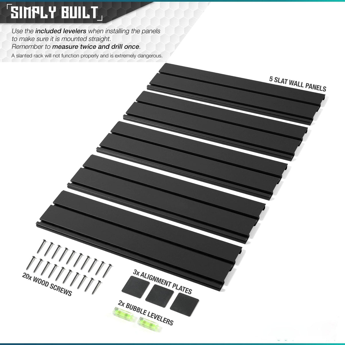 Build Your Wall Rack w/Angle Adjustable Rifle Wall Rack