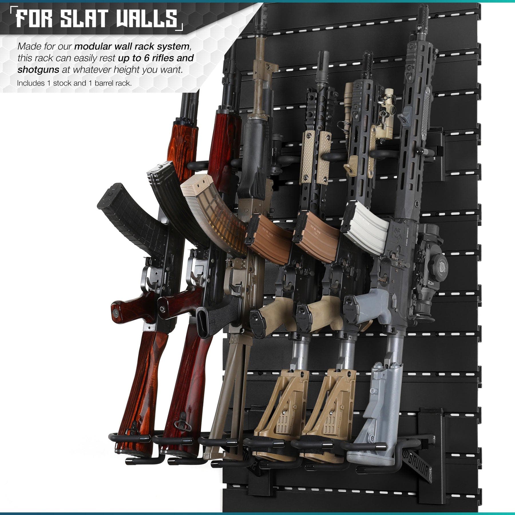 Build Your Wall Rack w/Folding Workbench