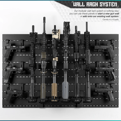Build Your Wall Rack w/Angle Adjustable Rifle Wall Rack