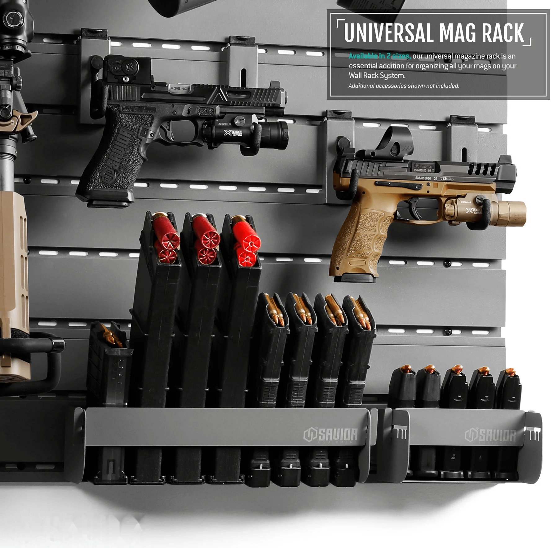 Build Your Wall Rack w/Tactical Gear Rack