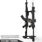 3 Slot Adjustable Wall Rack