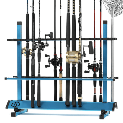 Fishing Pole Aluminum Rack (3 Sizes)