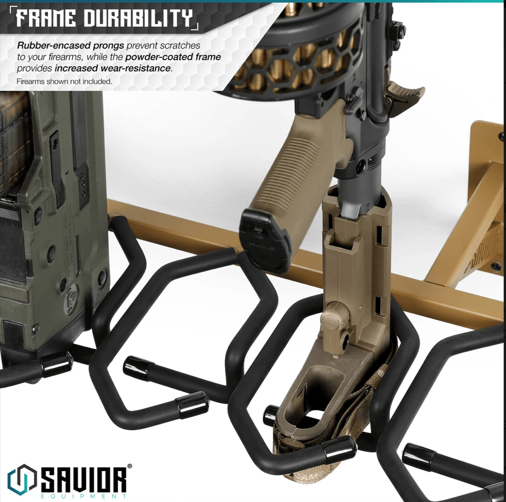 6 Rifle Wall Rack