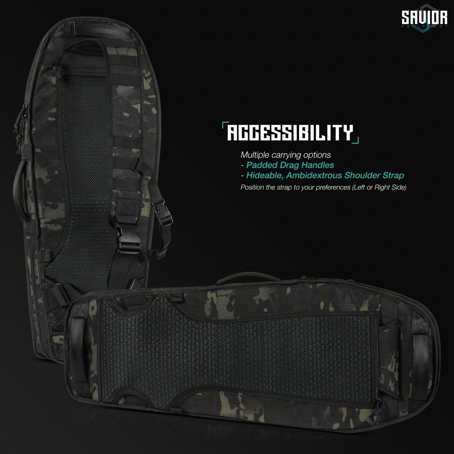 Multicam Covert Coffin Case - 34"