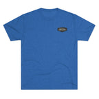 Camo Logo Mountain - Tri-Blend Crew Tee